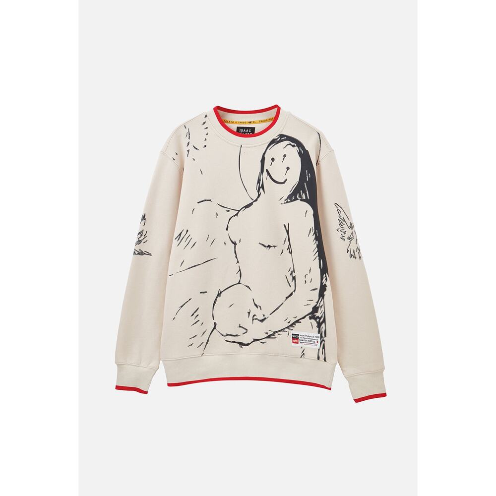 PELAYO SCRIPT SWEATSHIRT Tango Hotel Large NWT